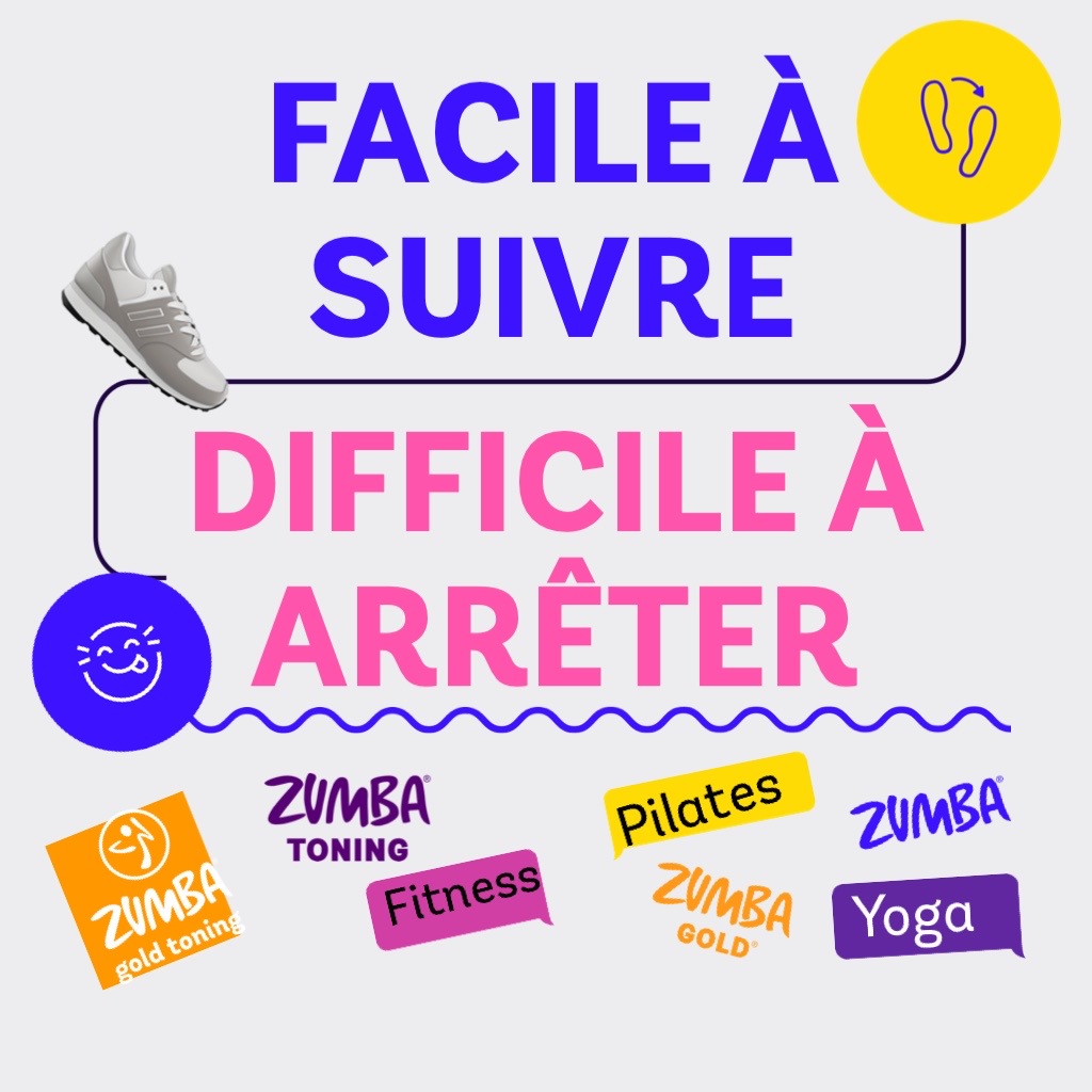 Trouver votre cours de Zumba